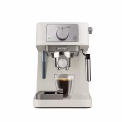 De'Longhi Manual Coffee Machine Stilosa EC260.CR, 15 Bar Pressure, Cappuccino System, Automatic Switch-Off, Compatible with ESE pods, 2 Level Tray,