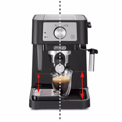 De'Longhi Stilosa EC260.BK, Traditional barista Pump Espresso Coffee Machine, Black