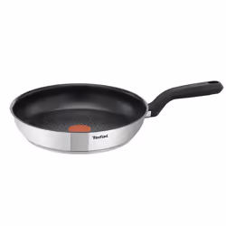 Tefal Comfort Max 20cm Stainless Steel Frying Pan ? Durable Non-Stick Pan with Thermo-Spot Heat Indicator, Induction Compatib ...
