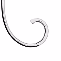 Alessi Jumbo FGO05 Design Elephant Shaped Purse Hook Stainless Steel, Mirror Polished, One Size