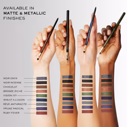 Lanc?me Le Stylo Waterproof Eyeliner - Long-Lasting, Creamy & Blendable Eyeliner Pencil with Smudger, 02
