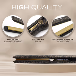 Corioliss C3 Hair Straightener for Women | Professional Extra Long Titanium Plates | Ionic Flat Iron | Temperature Control 135?C-235?C | 20-Second