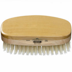 Kent Rectangular Satinwood Soft White Bristle Brush - MS23D (PACK OF 1)
