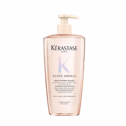K?rastase Gloss Absolu Refillable Shampoo for All Hair Types, with Glycolic Acid, Hyaluronic Acid & Wild Rose 500ml
