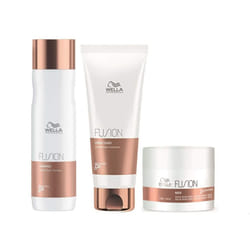 Wella Fusion Intense Repair Bundle Shampoo 250 ml Conditioner 200 ml & Mask 150 ml
