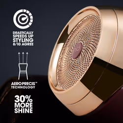 ghd Helios Hair Dryer - Professional Hairdryer, Powerful Airflow, Style with Speed & Control, 30 Percent More Shine
