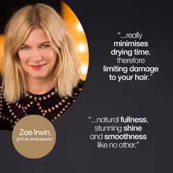 ghd Helios Hair Dryer - Professional Hairdryer, Powerful Airflow, Style with Speed & Control, 30 Percent More Shine