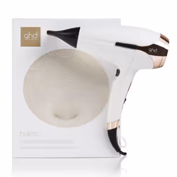 ghd Helios Professional Hair Dryer in White - Lightweight, Fast Styling, Ultimate Styling Control - For All Hair Types (UK Pl ...