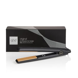 ghd Original Hair Straightener & Styler (Upgraded) - For Sleek, Smooth & Soft Styles with Enhanced Shine, No Extreme Heat Damage - For All Hair Types