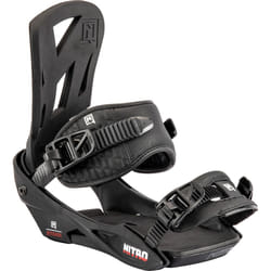 Nitro Men's Staxx '23 Snowboard Binding, Snowboard Binding, Black, L