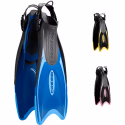 Cressi Palau Snorkeling Fins (Blue, L-XL)