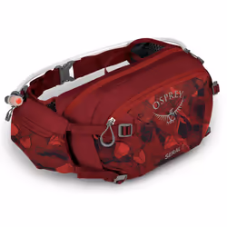 Osprey Seral 7 Unisex Biking Pack Claret Red - O/S