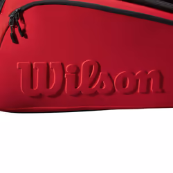 Wilson Super Tour 15PK Clash V2.0 Racket, Adults Unisex, Black/Red/ (Multicolor), One Size