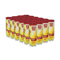 Wilson Championship Extra Duty Tennis Ball Case - 72 Balls, yellow