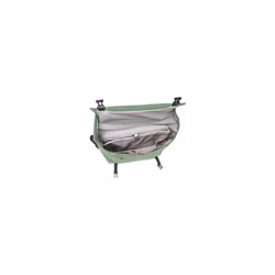 VAUDE Bicycle Pannier 2-1 20L Green Stylish Business Bicycle Bag 100% Waterproof Pannier Rack Bag Easy Attachment - Made in Germany