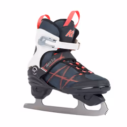 K2 Alexis Ice Figure Blade Womens Ice Skates - Gray/Pink / 8.5