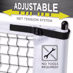 Franklin Sports Pickleball Net - Official Size with Wheels - Superior Portability