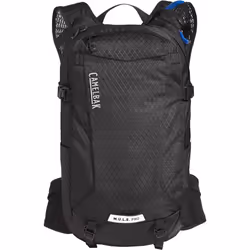 CAMELBAK Womens M.U.L.E. Pro 14 Litre Hydration Cycling Backpack with 3 Litre Water Reservoir - Black/White - 14 Litre/3 Litre