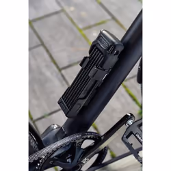 ABUS folding lock Bordo 6000K with SH lock holder - set of 2 - bike locks with XPlus cylinder for high tamper protection - security level 10 - length