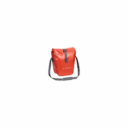 VAUDE Aqua Front Rear Pannier Bike Bag - Set of 2 - PVC-Free Tarpaulin Bike Panniers - Waterproof Pannier Bags with a 28 Litr ...