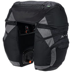 VAUDE Karakorum Pro 68 L pannier bag for bicycles in black, Stylish bike rack bag, 100% Waterproof, Rear bike pannier, Easy Attachment