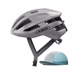ABUS PowerDome ACE road bike helmet - with Race Cap - lightweight bike helmet with clever ventilation system - Made in Italy  ...
