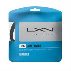 Wilson Luxilon Tennis Racket String, Alu Power 125, 220 m Roll, Silver, 1.25 mm, Unisex, WRZ990100SI