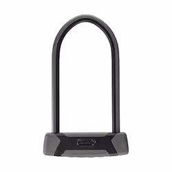 ABUS U-lock Granit XPlus 540 - Bike lock with XPlus cylinder - security level 15 - Black/grey