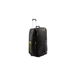 CRESSI Moby 3 Trolley Bag - Robust and Spacious Trolley Bag ideal for Sports Activities and Travel, Black/Yellow, 100 L, Unisex