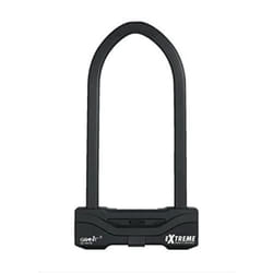 ABUS U-lock Granit Extreme 59 - motorbike and bicycle lock with XPlus cylinder - highest security level 20 - shackle height 245 mm