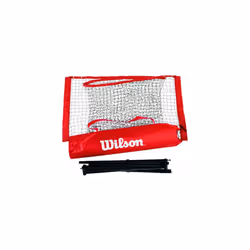Wilson Mobile Tennis Court Tennis Net, Width 6.1 M, Red