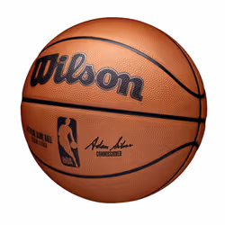 Wilson NBA Official Game Ball, Indoor, Leather, Size: 7, Brown