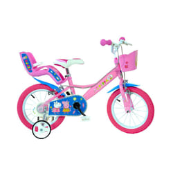 Dino Bikes 144R-PIG Peppa Pig Finding Dory Bicycle, Kids Bike, Pink