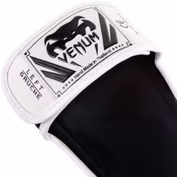 Venum, Elite Standup Shin Guards, Men's, M, White/Black