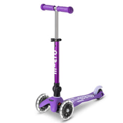 Micro Scooters | Mini Micro Deluxe LED Children's Scooter | Handlebar Adjustable & Foldable | Extra Grippy Deck | Weather Tested Stem | Light Up