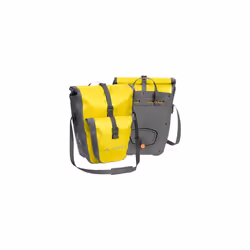 VAUDE Aqua Back Plus bike pannier bag, 2 x rear bike rack bag waterproof, 51 liters total volume, cycling bag rear, easy moun ...