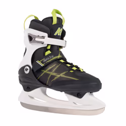 K2 Skate Alexis Ice Skate, Gray_Green, 4.5 UK