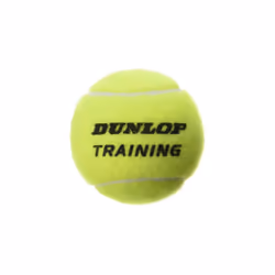 DUNLOP Tennis Ball Training Yellow 60 Ball POLYBAG - for Coaching and Training Sessions