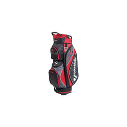 TaylorMade Golf Bag, Black/Red, Pro Cart 6.0