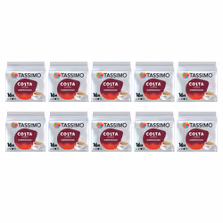 Tassimo Costa Americano Coffee Pods - 10 Packs (160 Drinks)