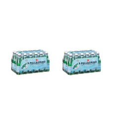 2X San Pellegrino 100% Italian Sparkling Mineral Water 24 x 500 ml