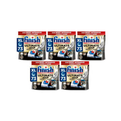 Finish Ultimate Plus Infinity Shine Dishwasher Tablets bulk |Scent: Fresh | 365 Dishwasher Tabs (73 tabs x 5)| For Unbeatable* Clean & Diamond Shine
