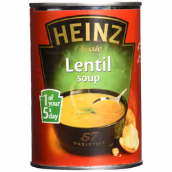 Heinz Classic Lentil Soup, 400 g (Pack of 24)