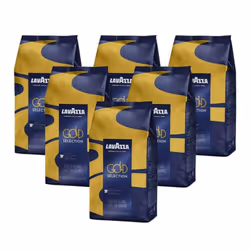 Lavazza Gold Selection Coffee Beans (6 Packs of 1kg)