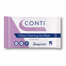 Conti SoSoft Large Heavyweight Dry Patient Cleansing Wipes (20 Packs of 100)