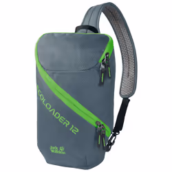 Jack Wolfskin Ecoloader 12 Backpack Unisex Backpack - Storm Grey, One Size