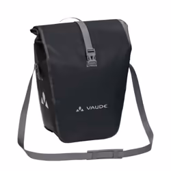 Vaude aqua back single rear bicycle bag, Unisex, 12413, Black, 37 x 33 x 19 cm