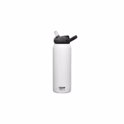 CAMELBAK Eddy+ Stainless Steel Vacuum Insulated Filtered by Lifestraw Water Bottle - White - 32oz/1 Litre