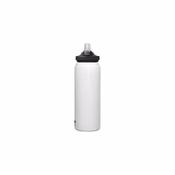CAMELBAK Eddy+ Stainless Steel Vacuum Insulated Filtered by Lifestraw Water Bottle - White - 32oz/1 Litre