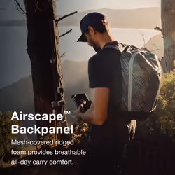 Osprey Transporter Panel Loader Unisex Lifestyle Backpack Red Mountain O/S